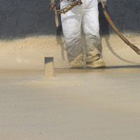 seamless, protective Atlanta foam roofing